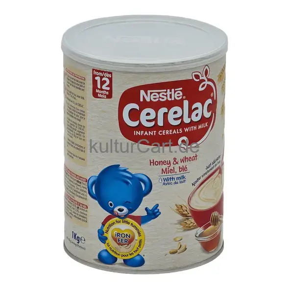 Nestle cerelac infant cereals with milk honey & wheat miel, ble (1kg) - image 10 | OMOWEST AFRO INTERCONTINENTAL SHOP