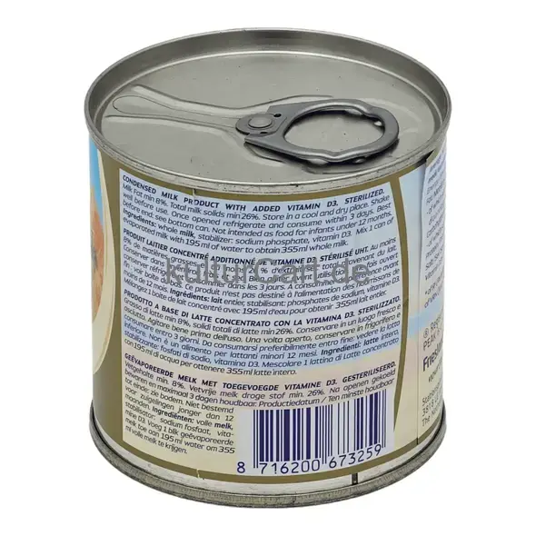 Peak full cream unsweetened condensed milk (160ml) - image 2 | OMOWEST AFRO INTERCONTINENTAL SHOP