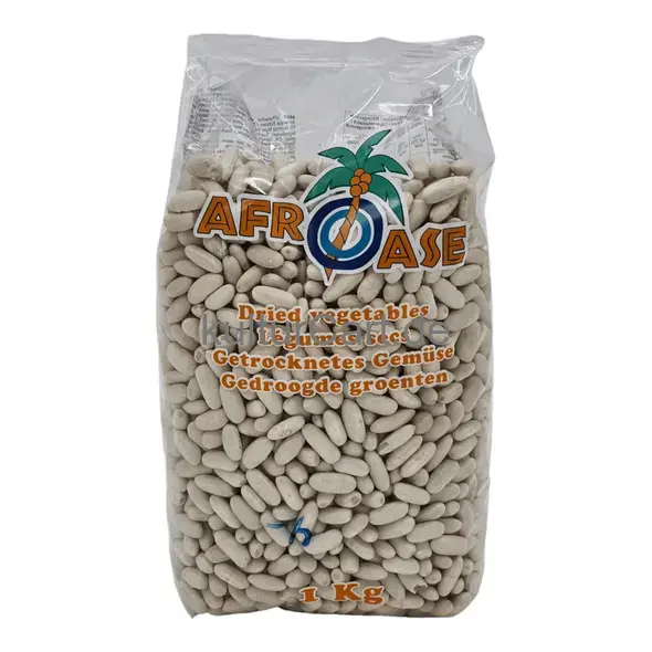 Afroase dried vegetables white kidney beans (1kg) - image 1 | OMOWEST AFRO INTERCONTINENTAL SHOP