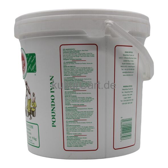 MP Poundo Iyan (9kg) - image 3 | Afro Family Shop | KulturCart