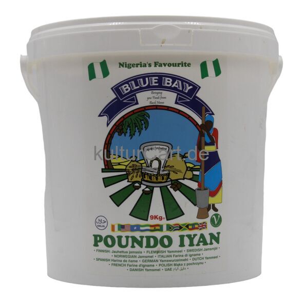 Blue Bay Poundo Iyan (9kg) - image 1 | Afro Family Shop | KulturCart
