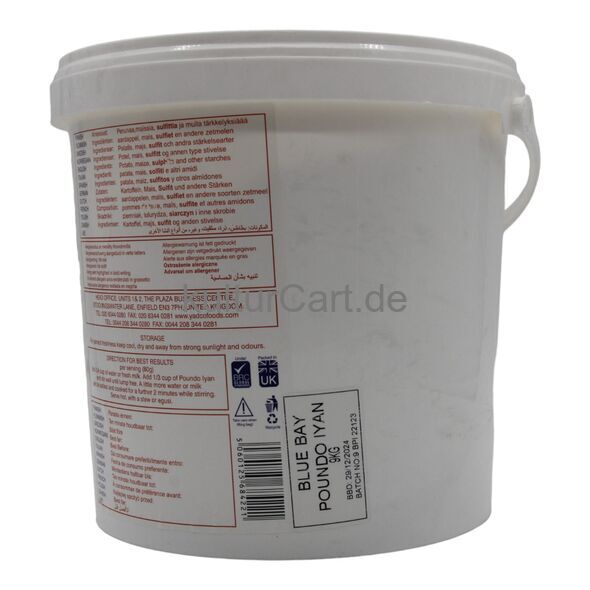 Blue Bay Poundo Iyan (9kg) - image 3 | Afro Family Shop | KulturCart