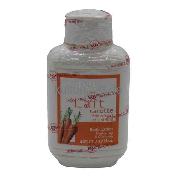 Fair & White Carrot Body Lotion (485ml) - image 3 | Afro Family Shop | KulturCart