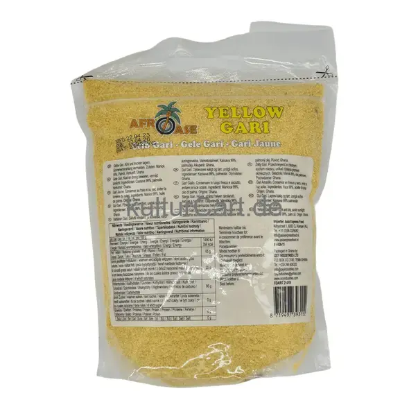 Afroase yellow gari (1kg) - image 5 | OMOWEST AFRO INTERCONTINENTAL SHOP | KulturCart
