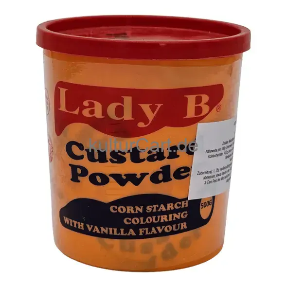 Lady b custard powder (500g) - image 2 | OMOWEST AFRO INTERCONTINENTAL SHOP