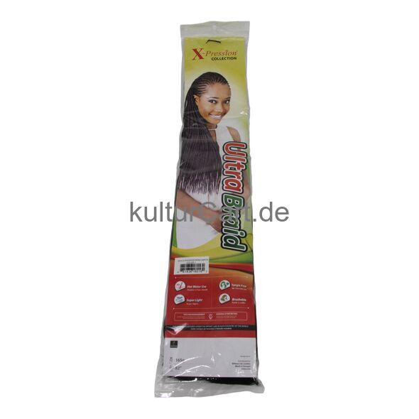 X-Pression Ultra Braid, Color 1 - image 2 | Afro Family Shop