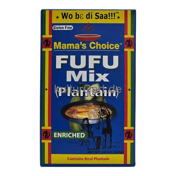 Mama's choice fufu mix plantain - image 1 | OMOWEST AFRO INTERCONTINENTAL SHOP | KulturCart