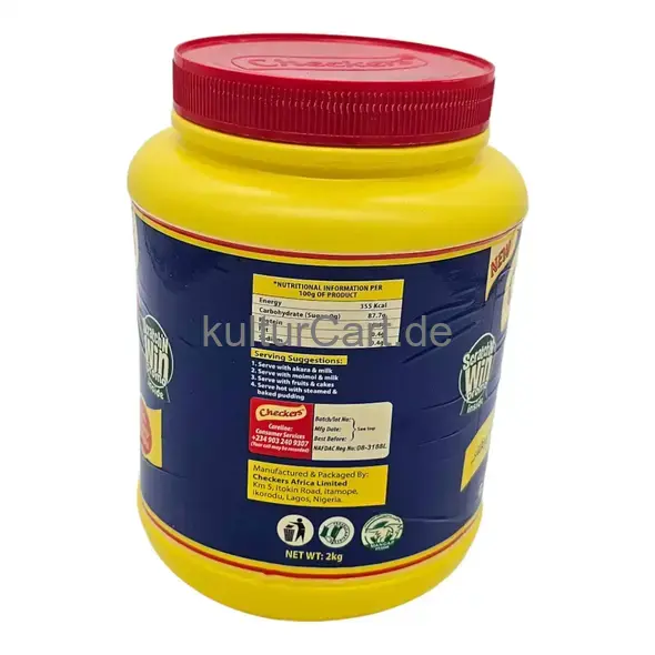 Checkers Custard Powder Vanilla Flavour (2kg) - image 3 | Momjays Afro Markt | KulturCart