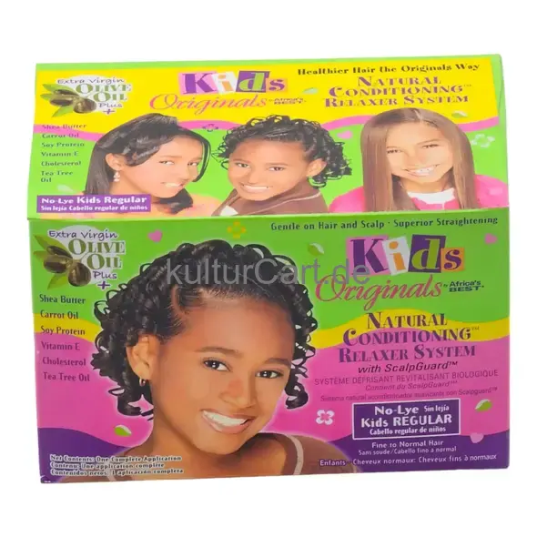 Kids Originals Natural Conditioning Relaxer System with ScalpGuard No-Lye Kids Regular - image 1 | Momjays Afro Markt