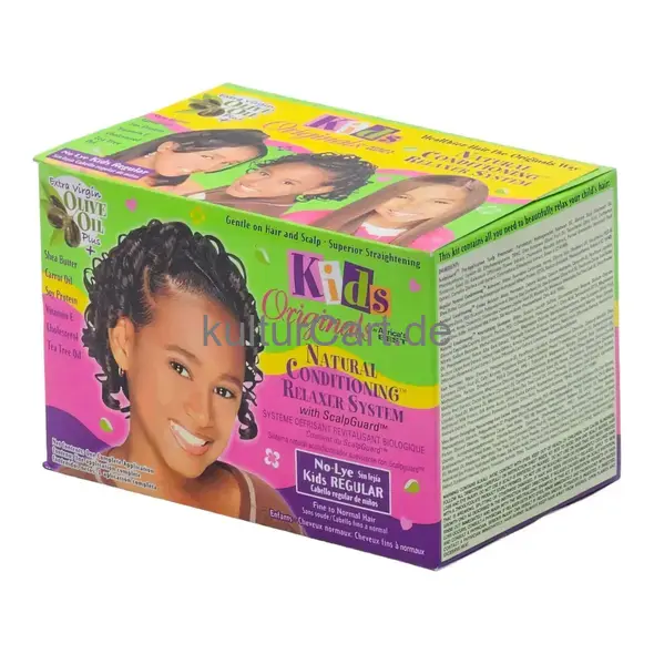 Kids Originals Natural Conditioning Relaxer System with ScalpGuard No-Lye Kids Regular - image 2 | Momjays Afro Markt