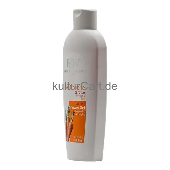 F&W Gel Douche Carrot Shower Gel (1000ml) - image 3 | Afro Family Shop