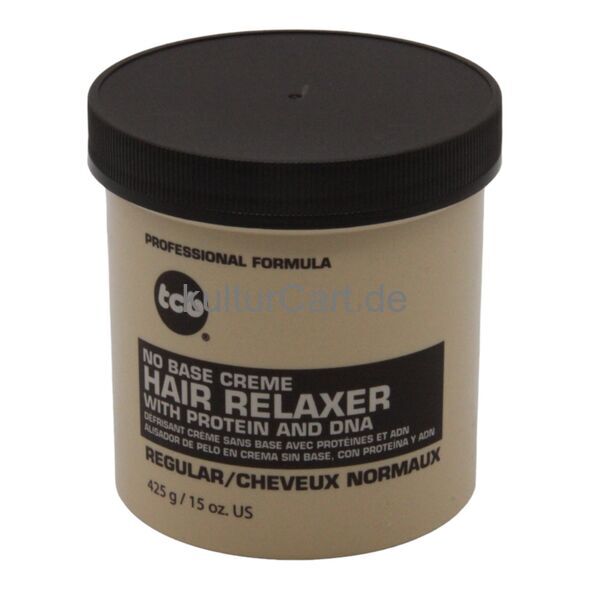 TCB No Base Creme Hair Relaxer With Protein and DNA Regular (425g) - image 4 | Afro Family Shop