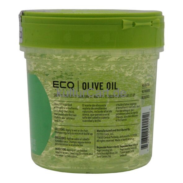 ECO Style Olive Oil Styling Gel Max Hold (473ml) - image 4 | Afro Family Shop