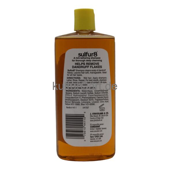 Sulfur8 Deep Cleaning Shampoo (340g) - image 2 | Afro Family Shop