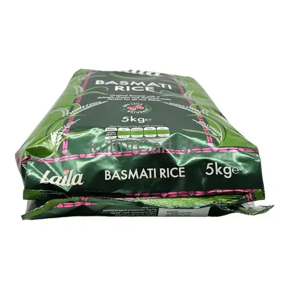 Laila basmati rice (5kg) - image 3 | OMOWEST AFRO INTERCONTINENTAL SHOP | KulturCart
