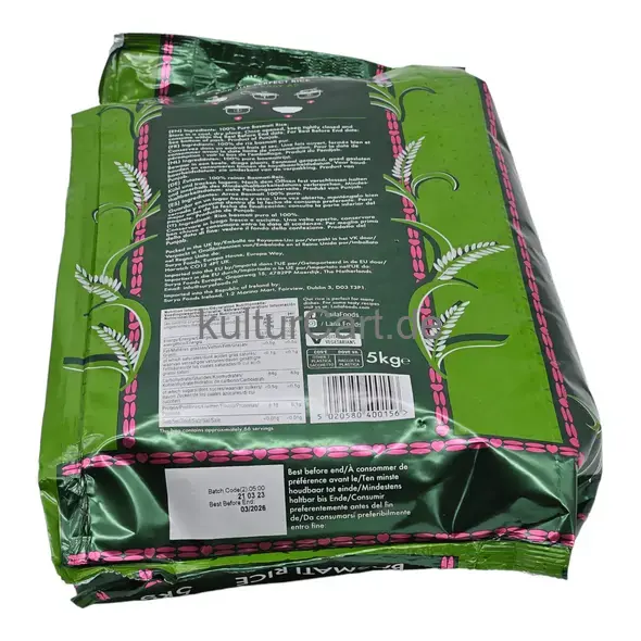 Laila basmati rice (5kg) - image 9 | OMOWEST AFRO INTERCONTINENTAL SHOP | KulturCart