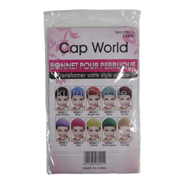 Wig Cap XXXXL, Black (2 pcs) - image 2 | Afro Family Shop