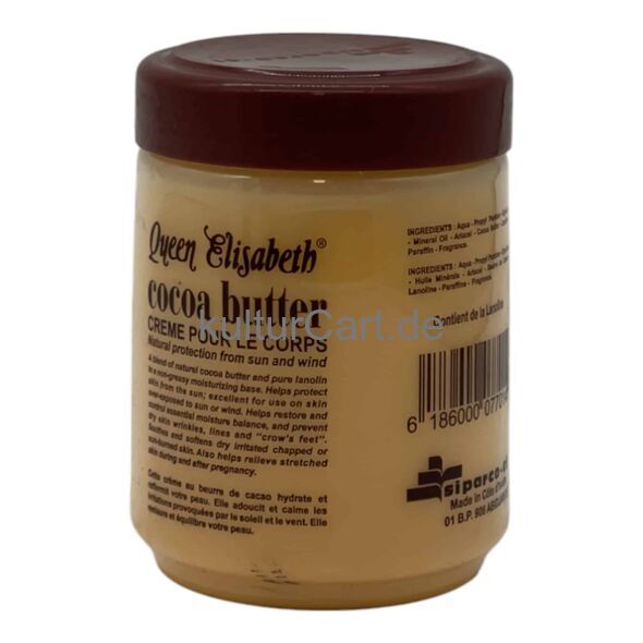 Queen Elisabeth Cocoa Butter Hand and Body Cream - image 3 | Afro Family Shop