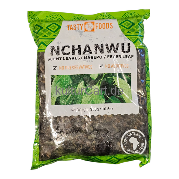 Tasty Foods Nchanwu (Scent leaves / Masepo /Fever leaf) (300g) - image 1 | Malaika afro international Markt