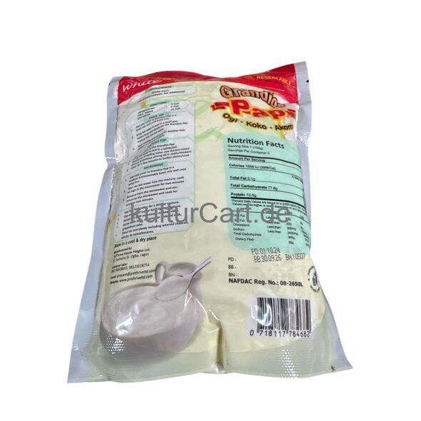 GRANDIOS PAP, OGI, KOKO, AKAMU 500g - image 2 | Omowest Afro Intercontinental Shop | KulturCart
