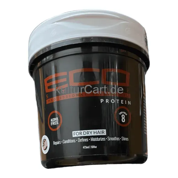 Eco style Professional styling gel Protein (473g) - image 7 | OMOWEST AFRO INTERCONTINENTAL SHOP | KulturCart