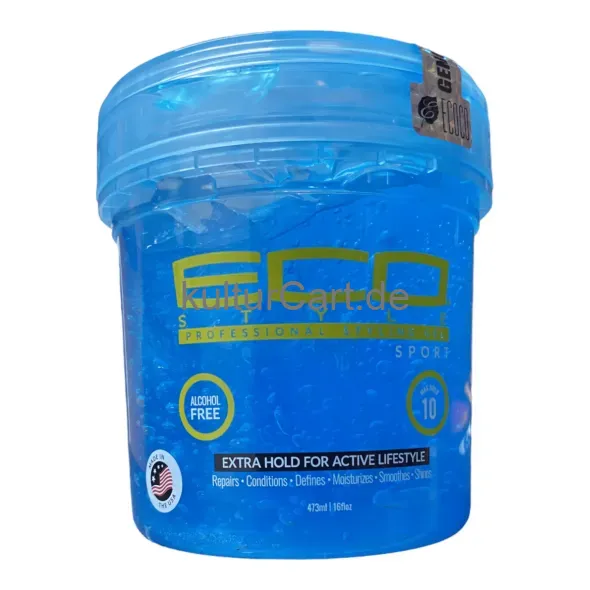 Eco style Professional styling gel Sport (473ml) - image 1 | OMOWEST AFRO INTERCONTINENTAL SHOP | KulturCart