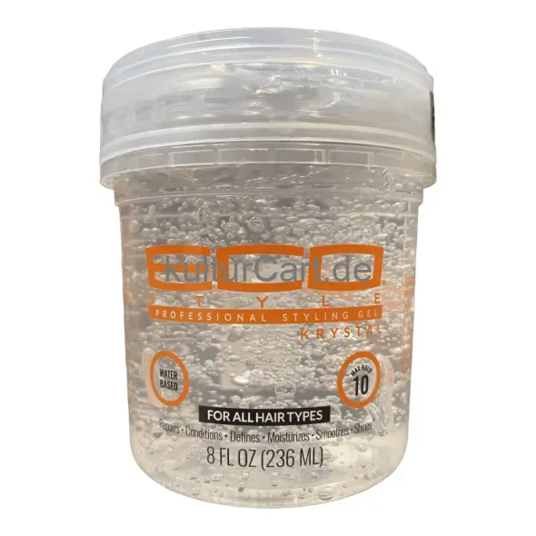 Eco style professional styling gel krystal - image 1 | OMOWEST AFRO INTERCONTINENTAL SHOP | KulturCart