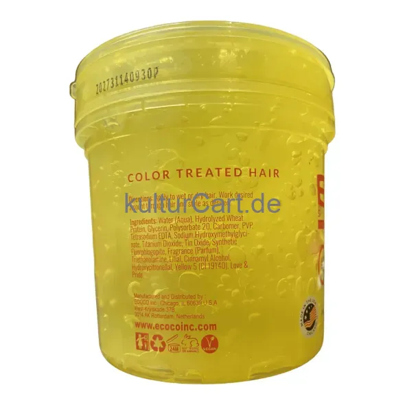 Eco style Professional styling gel COLOURED HAIR (473ml) - image 5 | OMOWEST AFRO INTERCONTINENTAL SHOP | KulturCart