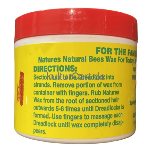 Lets dred with Natural Bees wax (4.oz) - image 6 | OMOWEST AFRO INTERCONTINENTAL SHOP | KulturCart